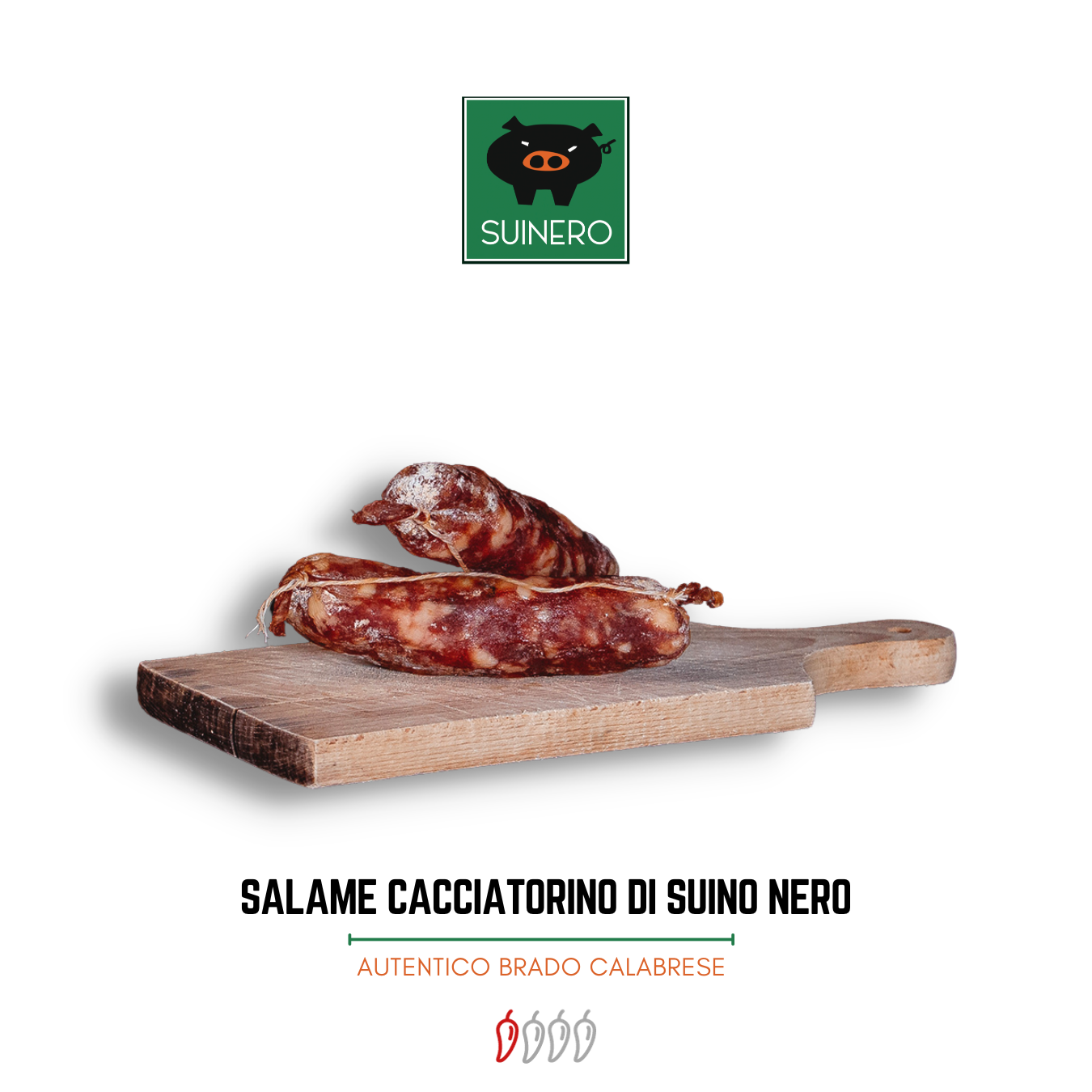 Salame Cacciatorino di Suino Nero